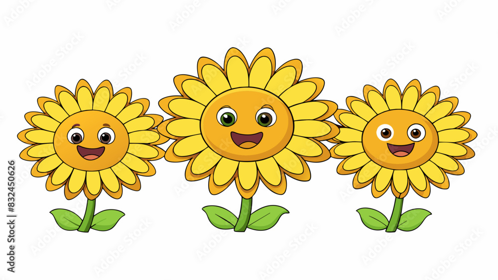 Poster the nodding sunflowers swayed in unison their heavy heads bobbing up and down with the warm breeze..