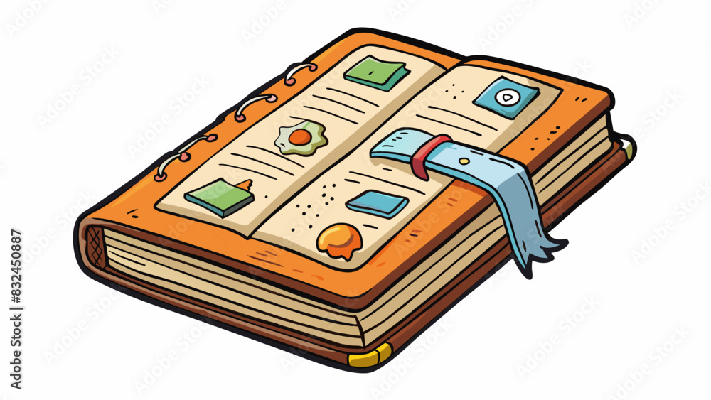 Poster the reader was a wellworn notebook its cover decorated with doodles and stickers. its pages were fil