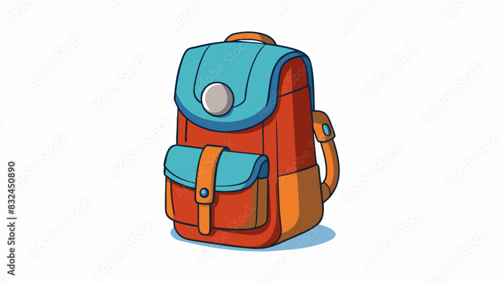 Poster the pocket on the front of a backpack is often referred to as a flap acting as a protective cover fo