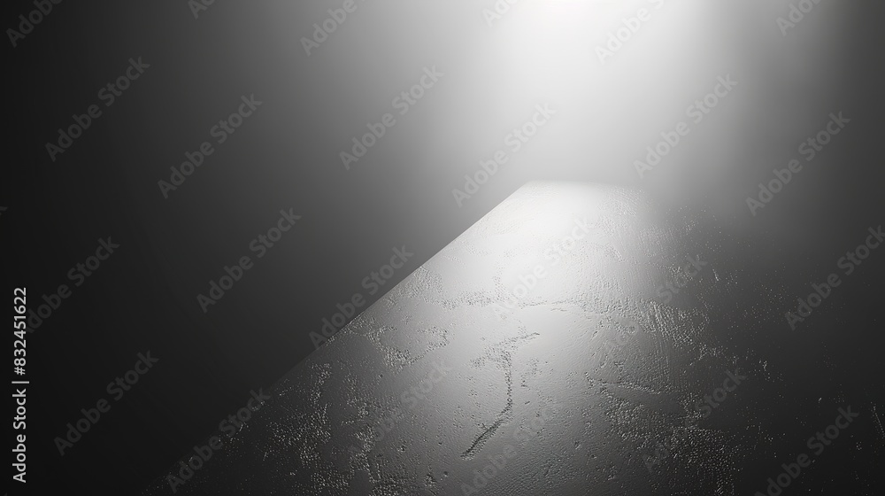 Poster background with a subtle gradient from light to dark grey