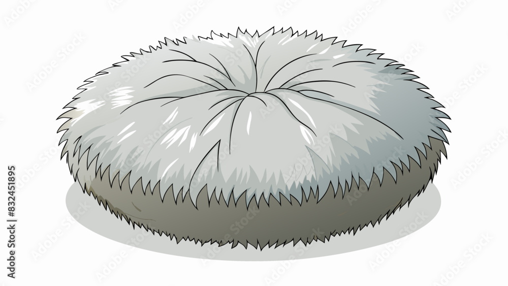 Fototapete When you select this object you will notice a soft and fluffy texture. It has a round shape with a diameter of approximately 30 cm and comes in. Cartoon Vector.