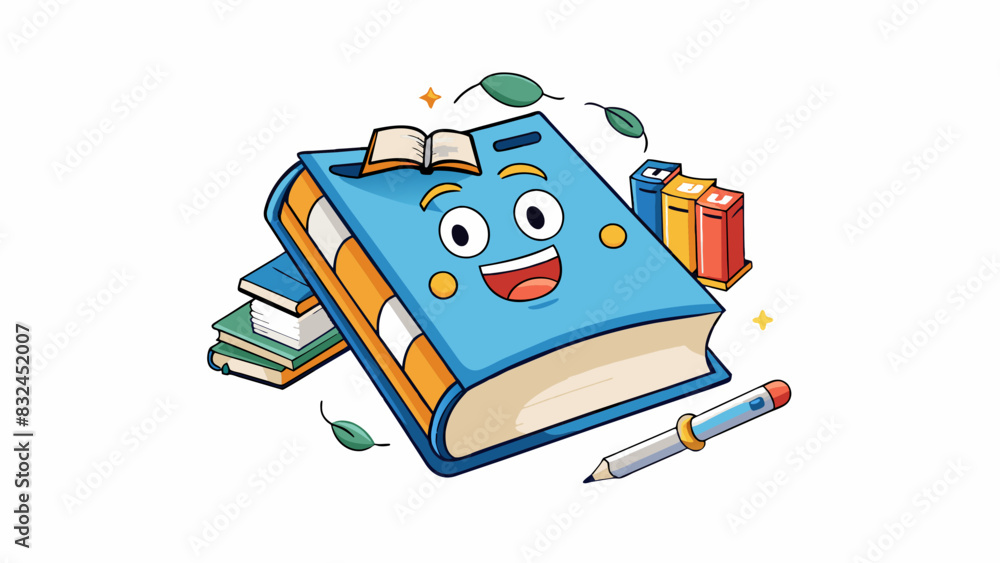 Poster When discussing a book you could mention its characteristics like the genre the authors writing style and the plot or theme.. Cartoon Vector.