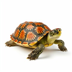 Obraz premium turtle on white background