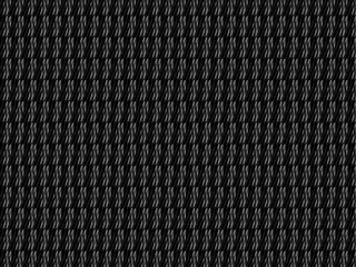 Black metal texture steel background. Perforated metal sheet.