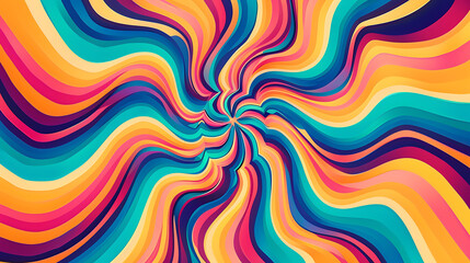 Fototapeta premium Hypnotic, wallpaper, the wonder of staring at it, which can be used in a variety of graphic designs