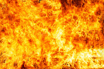 Fire flame texture. Blaze flames background for banner. Abstract blaze fire flame texture for banner background.