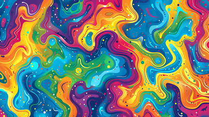 Obraz premium Hypnotic, wallpaper, the wonder of staring at it, which can be used in a variety of graphic designs