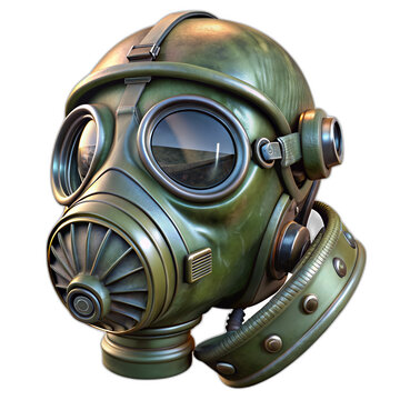 recommend clip art: 3D World War Gas Mask, gas mask double filter