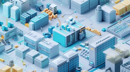 illustration Model AIoptimized inventory management and supply chain analytics software