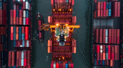 Logistics hubs strategically located near major transportation routes facilitate the efficient movement of goods and materials.