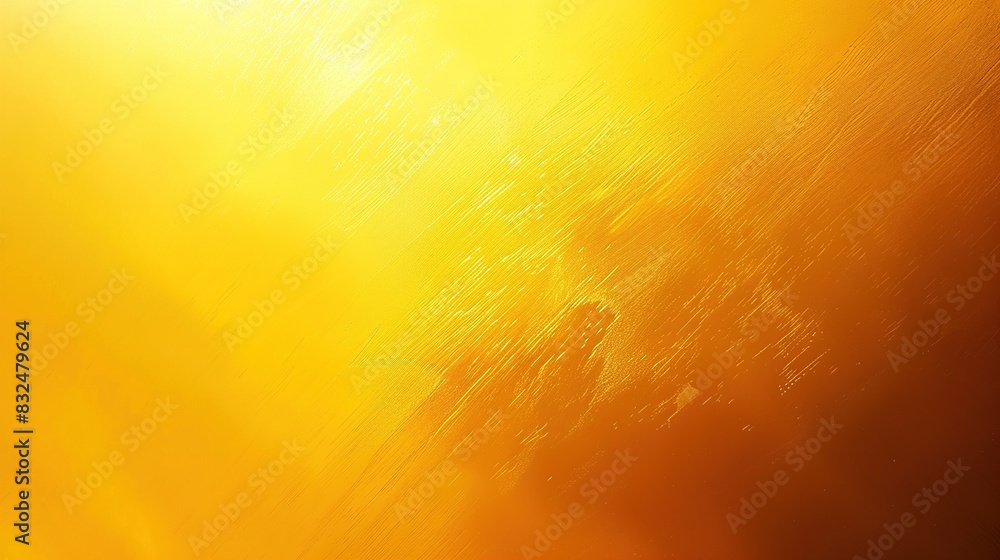 Poster yellow background with a gradient transitioning from pale yellow to deep gold