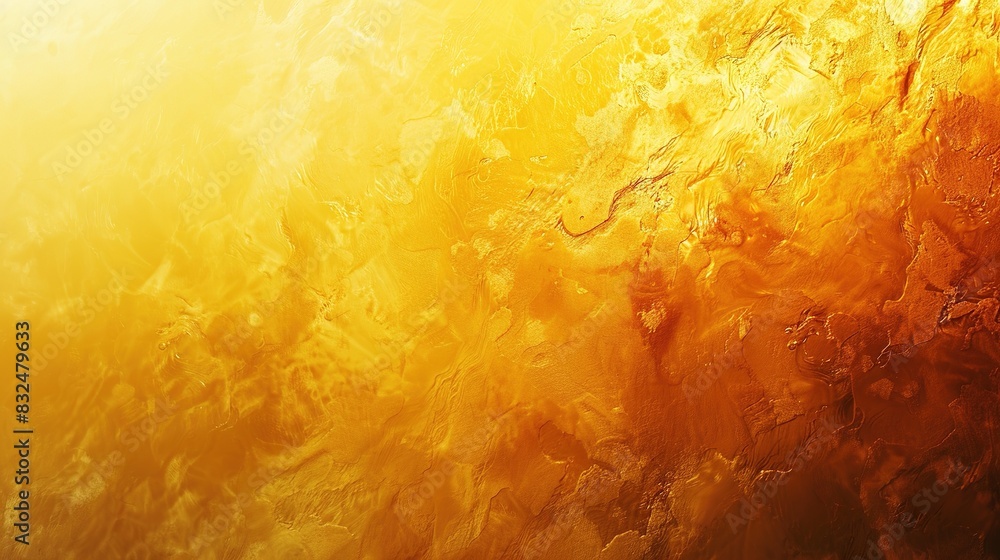 Poster yellow background with a gradient transitioning from pale yellow to deep gold
