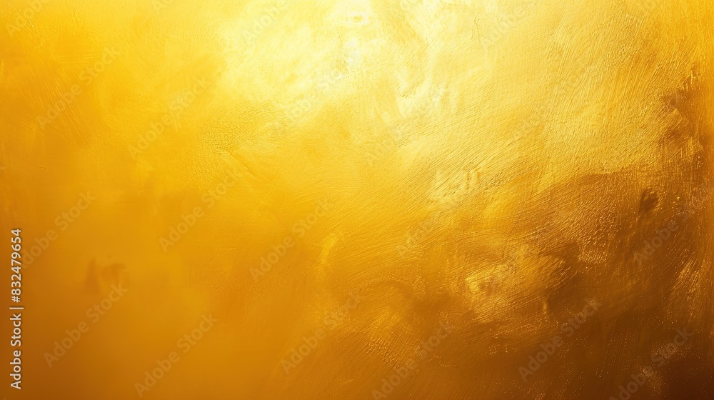 Poster yellow background with a gradient transitioning from pale yellow to deep gold