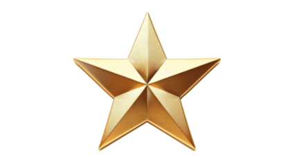 Glitter yellow star 