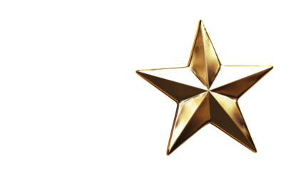 Glitter yellow star 
