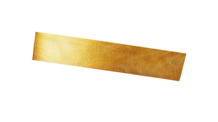 Gold stripe adhesive strip paper 