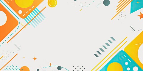 Fototapeta premium a image of a colorful abstract background with a white space for text