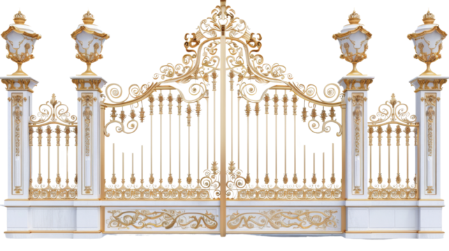 Gold gate - Powered by Adobe