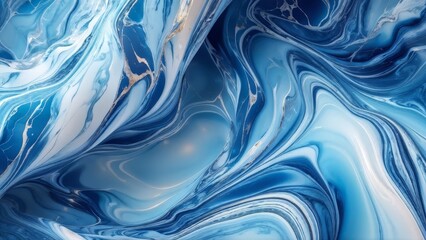 Obraz premium abstract blue background, generative ai