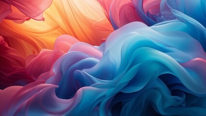 abstract colorful background, generative ai
