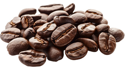Obraz premium Fresh roasted coffee beans