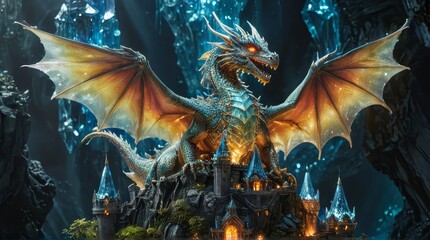 Dragon Guardian of the Crystal Castle