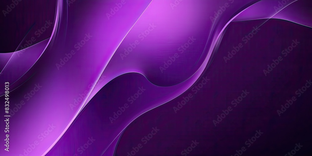 Poster a image of a purple abstract background with a curved design