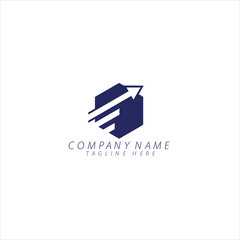 finance logo icon, business and finance logo, finance design, trading and distribution logo
