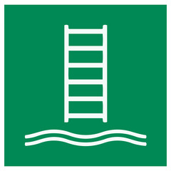 iso 7010 standard serie, emergency sign