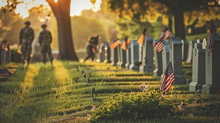 Paying respects to an american hero on memorial day