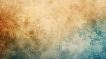 retro gradient background beige brown blue grainy texture abstract poster design