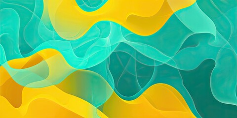 a image of a colorful abstract painting of a wave of water