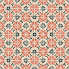 Ikat ethnic seamless pattern design. Geometric ethnic traditional design for background, wallpaper, carpet, clothing, batik, textile, embroidery, sarong