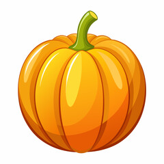 wax-pumpkin-isolated-on-white-background