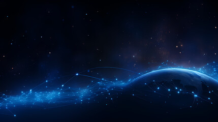 Obraz premium Digital illustration of the Earth