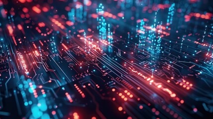 Obraz premium digital background