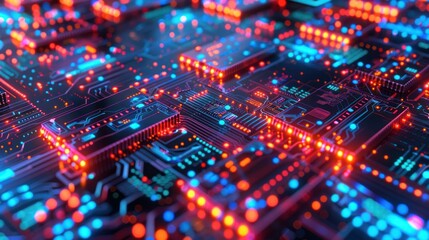 Obraz premium Digital background