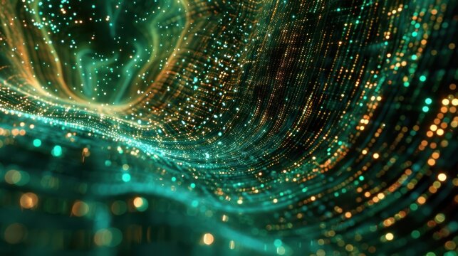 Digital backdround ideal for technological operations, neural networks