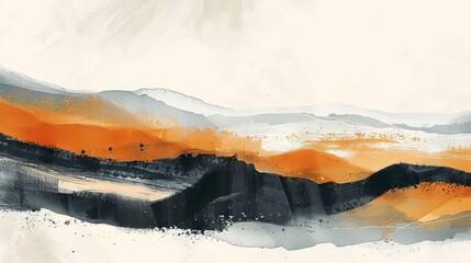 Minimalist art background