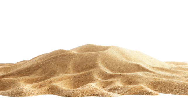 Desert sand pile