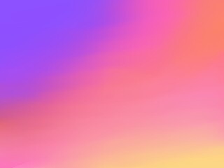 Gradation of purple red and orange color