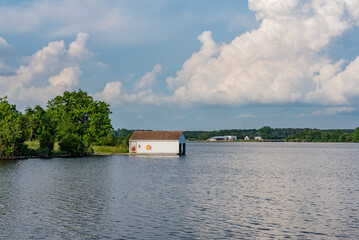 Boathouse, Blackwater National Wildlife Refuge, Maryland USA