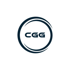 CGG logo. C G G design. White CGG letter. CGG, C G G letter logo design. C G G letter logo design in FIVE, FOUR, THREE, style. letter logo set in one artboard. C G G letter logo vector design.
