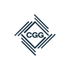 CGG logo. C G G design. White CGG letter. CGG, C G G letter logo design. C G G letter logo design in FIVE, FOUR, THREE, style. letter logo set in one artboard. C G G letter logo vector design.