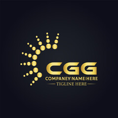 CGG logo. C G G design. White CGG letter. CGG, C G G letter logo design. C G G letter logo design in FIVE, FOUR, THREE, style. letter logo set in one artboard. C G G letter logo vector design.