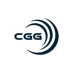 CGG logo. C G G design. White CGG letter. CGG, C G G letter logo design. C G G letter logo design in FIVE, FOUR, THREE, style. letter logo set in one artboard. C G G letter logo vector design.