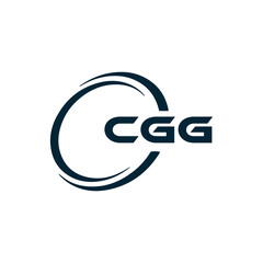 CGG logo. C G G design. White CGG letter. CGG, C G G letter logo design. C G G letter logo design in FIVE, FOUR, THREE, style. letter logo set in one artboard. C G G letter logo vector design.