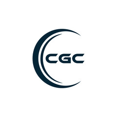 CGC logo. C G C design. White CGC letter. CGC, C G C letter logo design. C G C letter logo design in FIVE, FOUR, THREE, style. letter logo set in one artboard. C G C letter logo vector design.