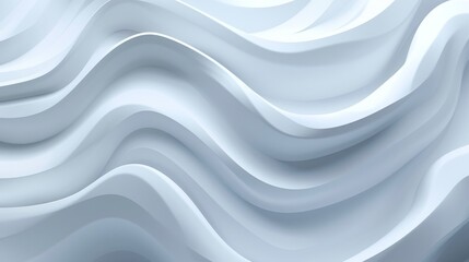 3d grayscale wave art of elegance.