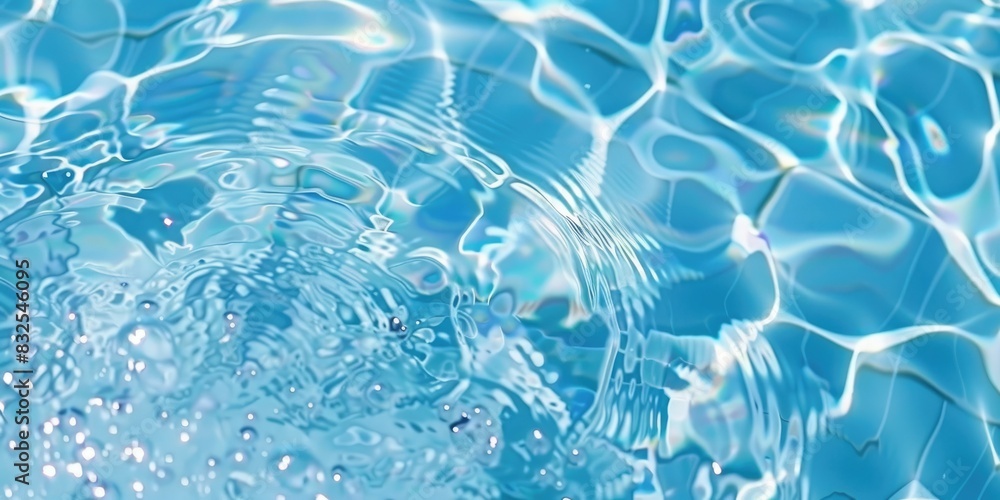 Poster a image of a close up of a pool with water and bubbles